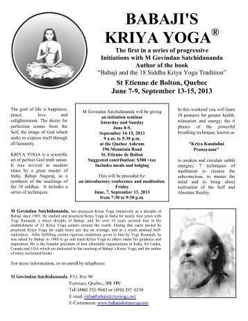 Kriya yoga of babaji 144 techniques pdf to word download